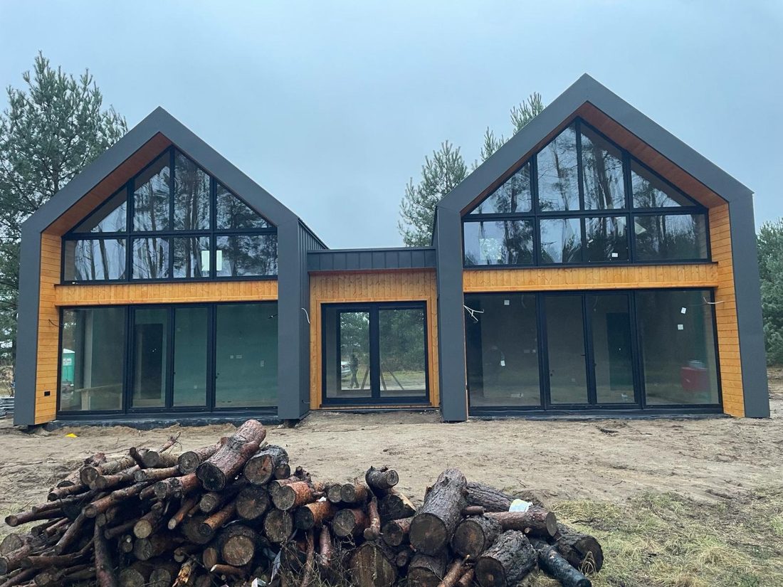 Aluplast Ideal NEO · Balkon- und Giebelelemente, AP106 schwarz