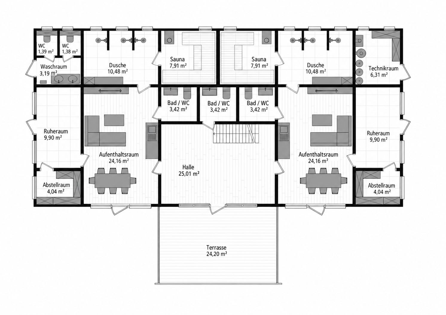 Chalet Waldlicht: Grundriss