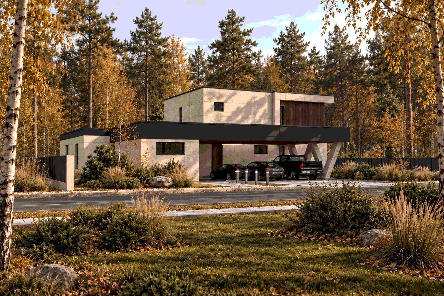 Visualisierung Residenz Birkenhain
