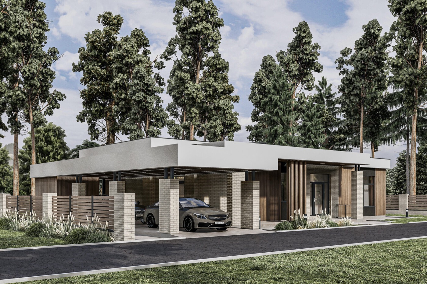 Visualisierung Villa Horizont
